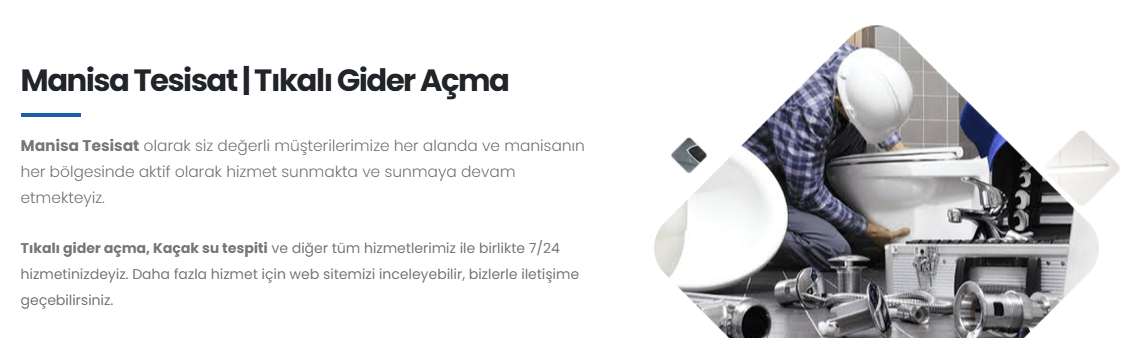 Muradiye ve Manisa’da Tesisat Sorunlarına Pratik Çözümler