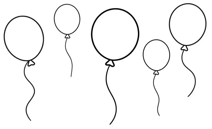 Okul öncesi balon boyama